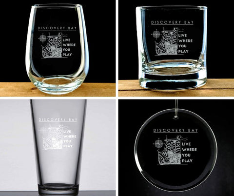 Discovery Bay Glassware and Ornaments