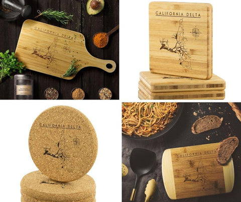 Lake Cumberland Coasters, Cutting Boards and Bar Boards
