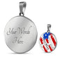 Lake Mead American Flag Pendant Necklace - Houseboat Kings