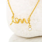 To My Wife, Not Always Eye To Eye But Always Heart To Heart | Scripted Love Necklace - Houseboat Kings