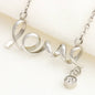 To My Wife, Not Always Eye To Eye But Always Heart To Heart | Scripted Love Necklace - Houseboat Kings