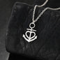 "When This Is Over" Message | Anchor Necklace - Houseboat Kings