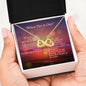 "When This Is Over" Message | Infinity Heart Necklace - Houseboat Kings