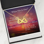 "When This Is Over" Message | Infinity Heart Necklace - Houseboat Kings