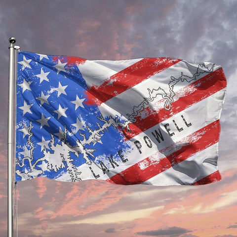 Lake Powell American Flag, 4th of July & Patriotic Gifts