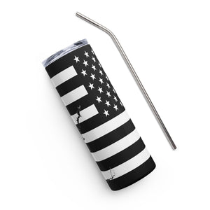 American Flag High Rock Lake Stainless Steel Tumbler 20 oz. 