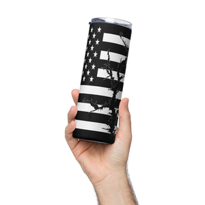 American Flag High Rock Lake Stainless Steel Tumbler 20 oz. 