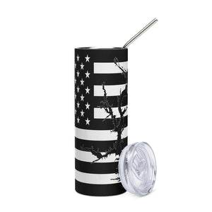 American Flag High Rock Lake Stainless Steel Tumbler 20 oz. 