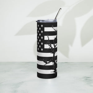 American Flag High Rock Lake Stainless Steel Tumbler 20 oz. 