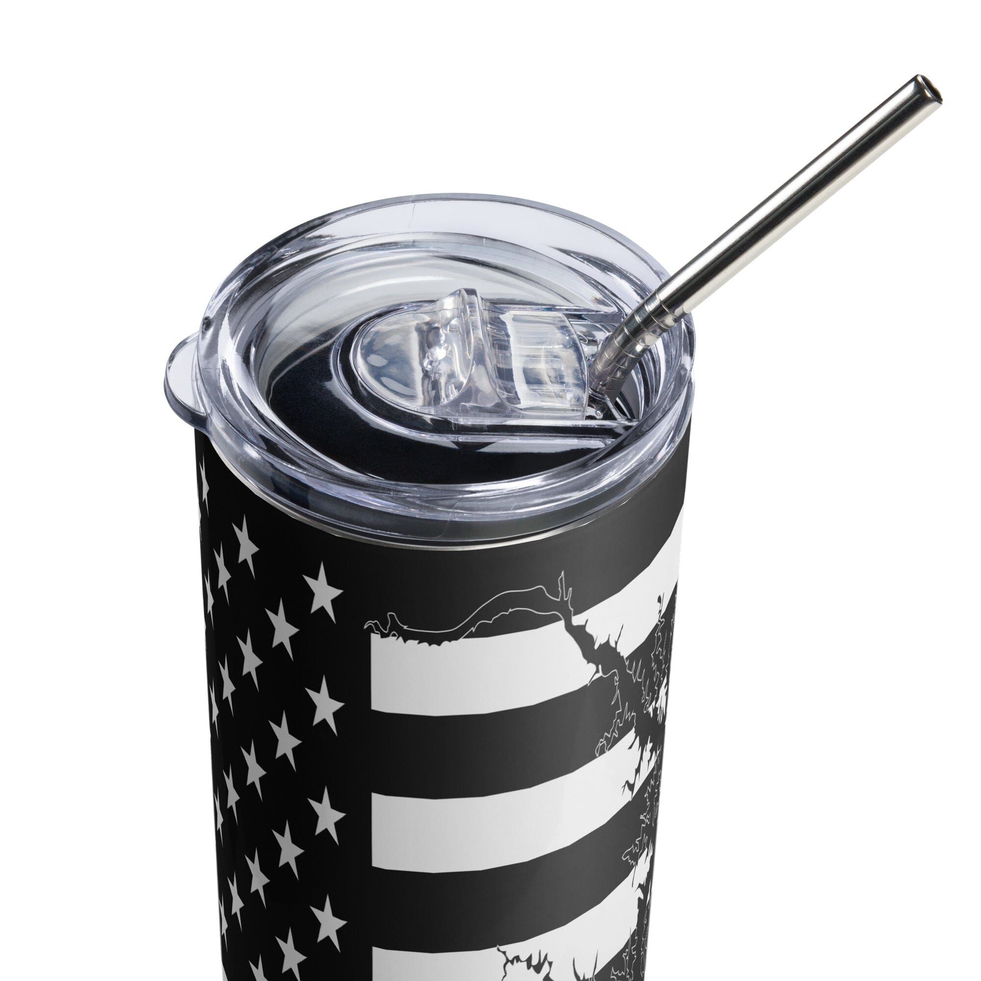 American Flag Lake Norman Stainless Steel Tumbler 20 oz. 