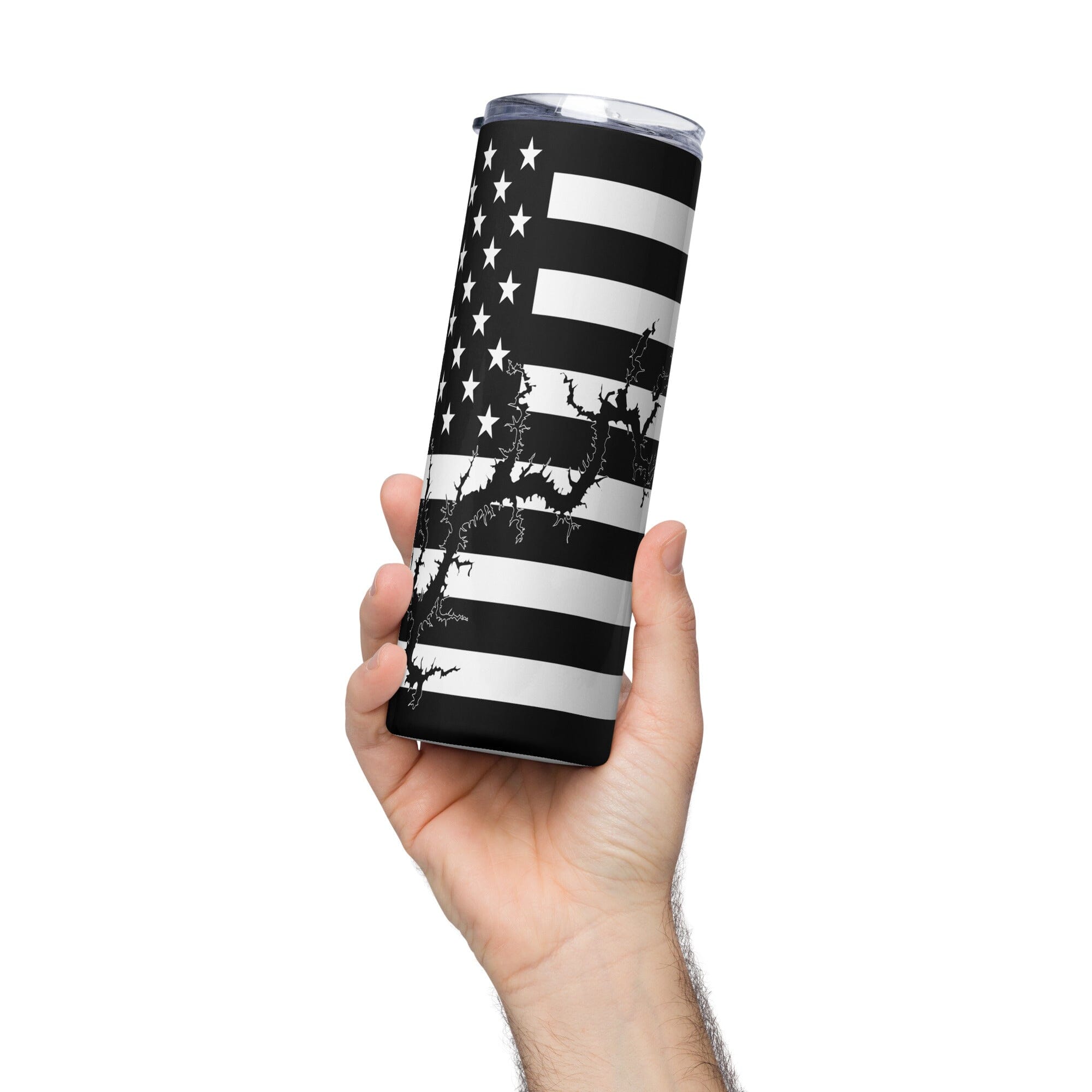 American Flag Lake Wylie Stainless Steel Tumbler 20 oz. 