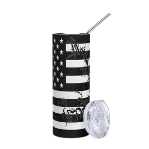 American Flag Smith Mountain Lake Stainless Steel Tumbler 20 oz. 