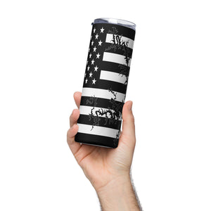 American Flag Smith Mountain Lake Stainless Steel Tumbler 20 oz. 