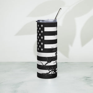 American Flag Tims Ford Lake Stainless Steel Tumbler 20 oz. 