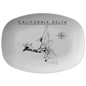 California Delta Serving Platter Kitchenware 