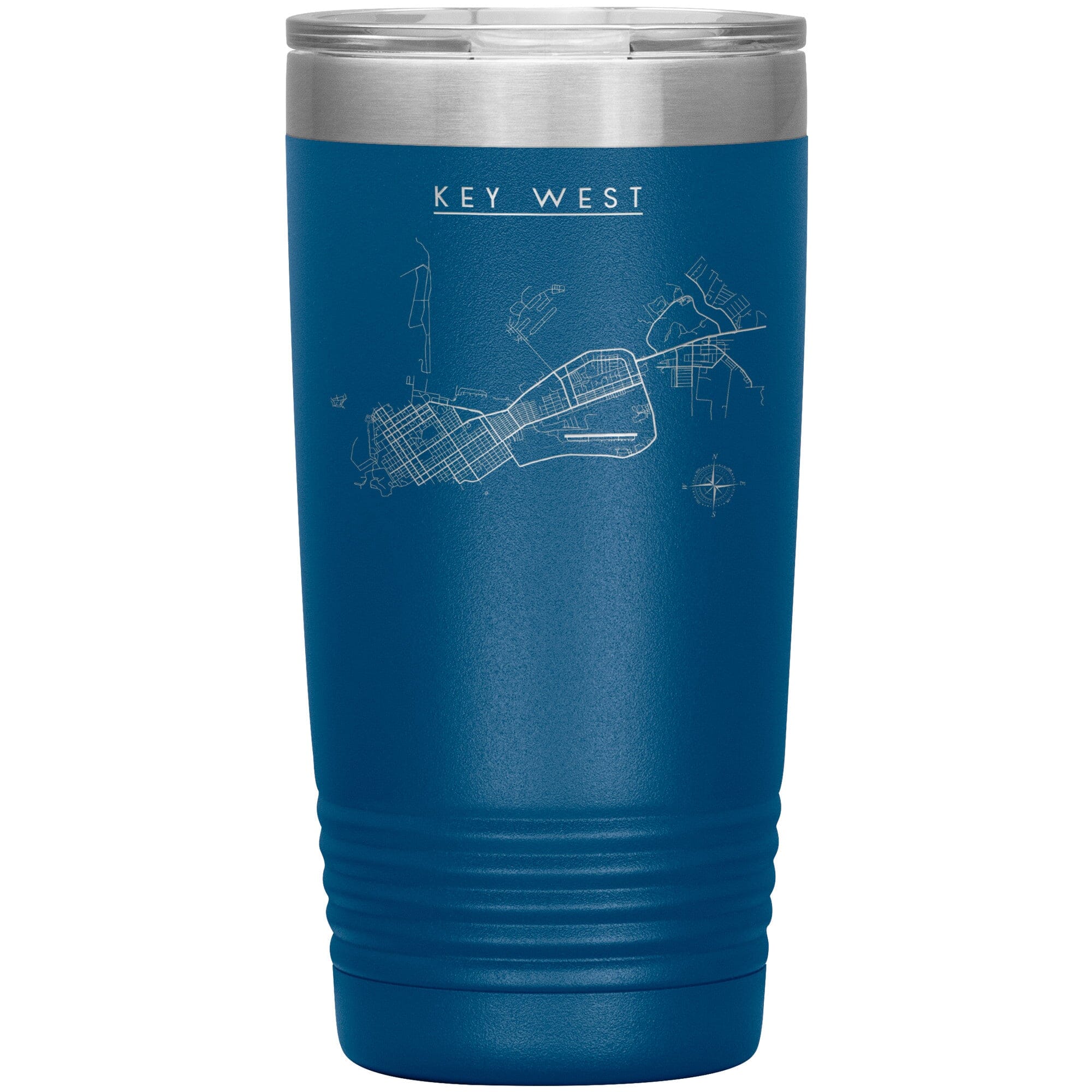 Key West 20oz Insulated Tumbler Tumblers Blue 