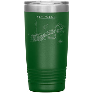 Key West 20oz Insulated Tumbler Tumblers Green 