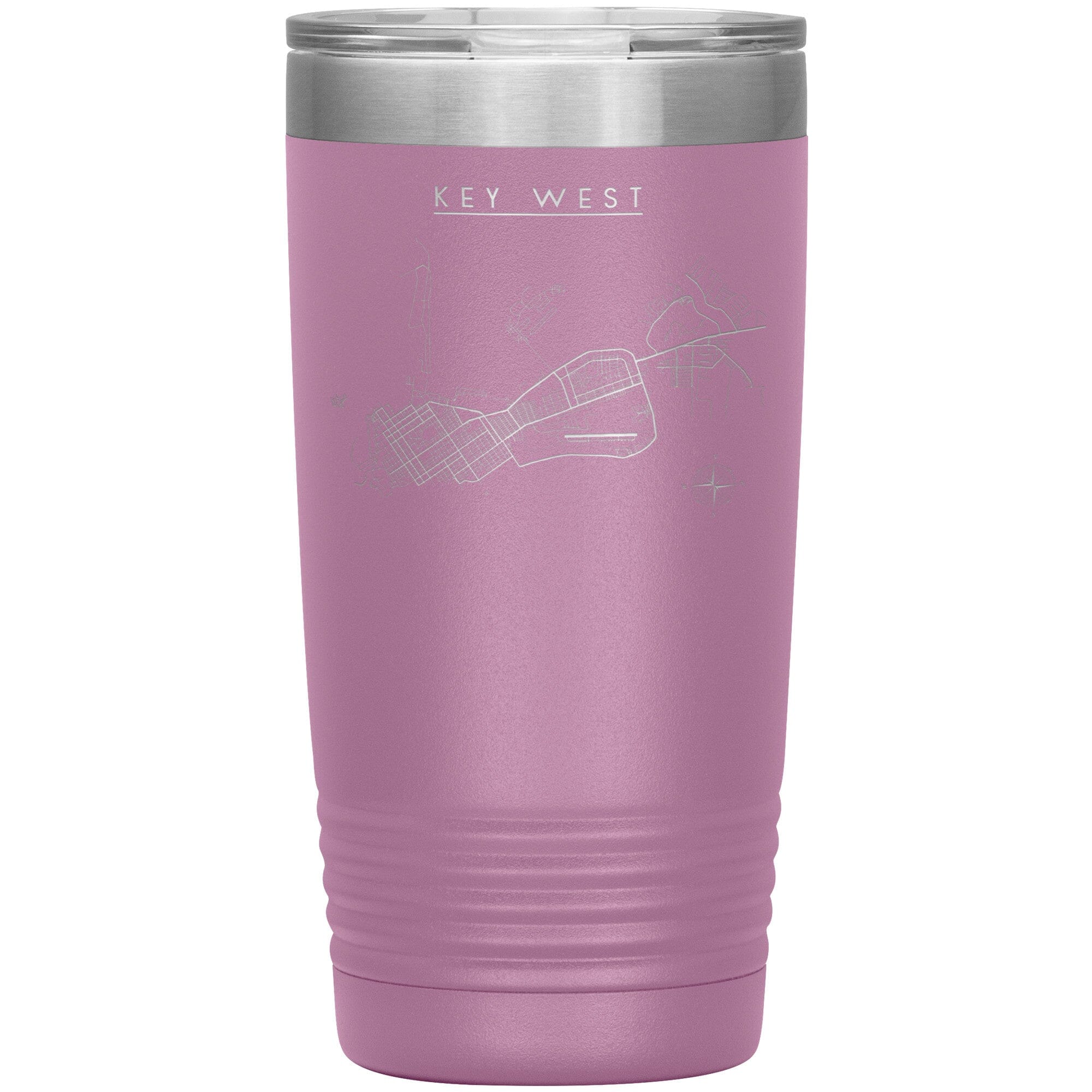 Key West 20oz Insulated Tumbler Tumblers Light Purple 