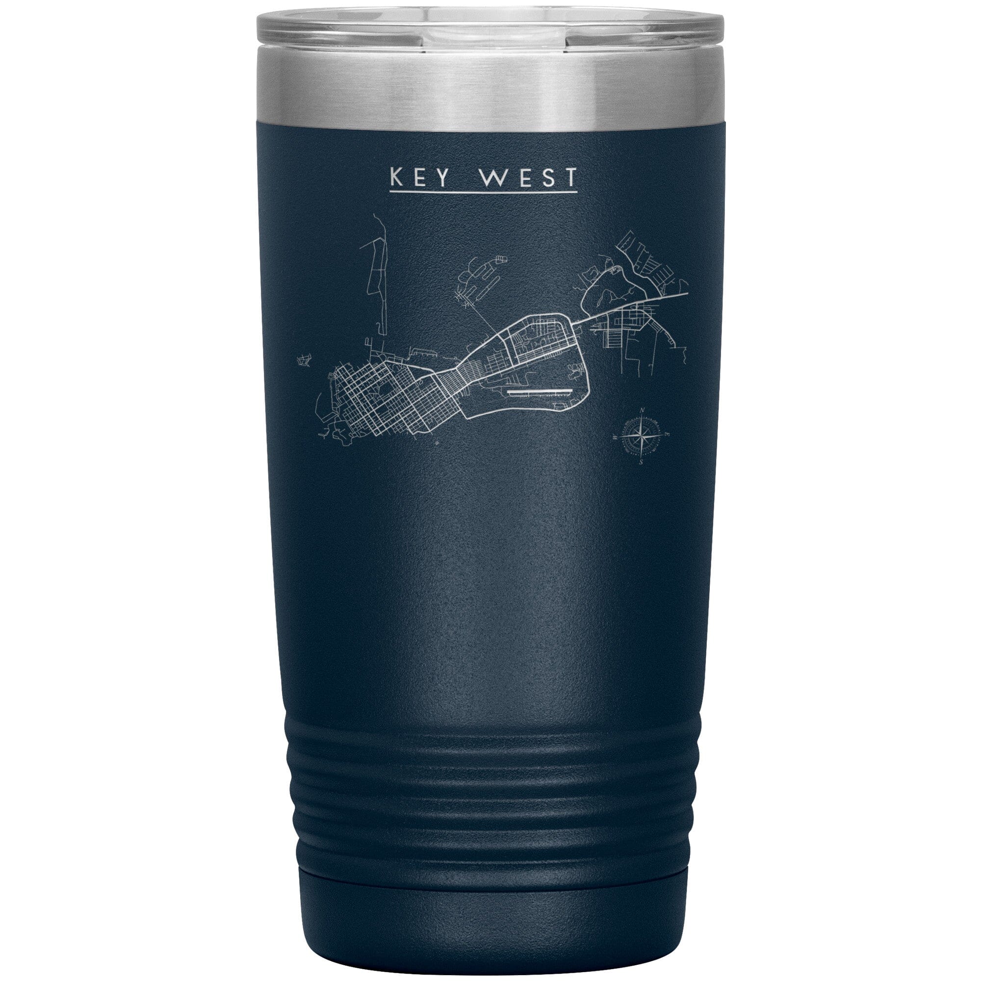 Key West 20oz Insulated Tumbler Tumblers Navy 