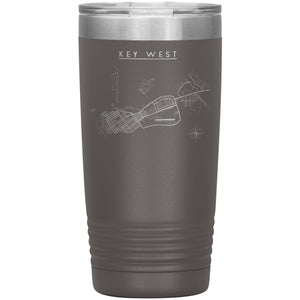 Key West 20oz Insulated Tumbler Tumblers Pewter 