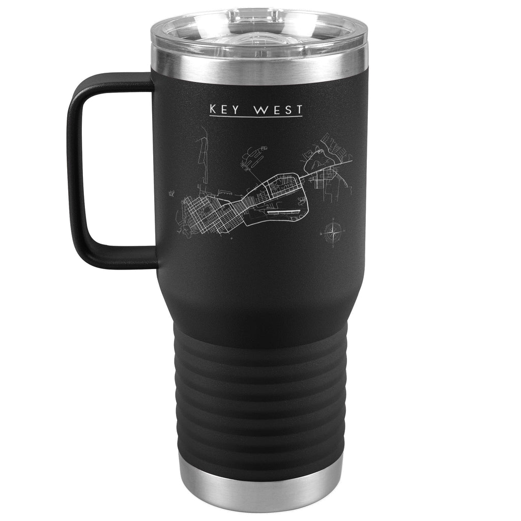 Key West 20oz Travel Tumbler Tumblers Black 