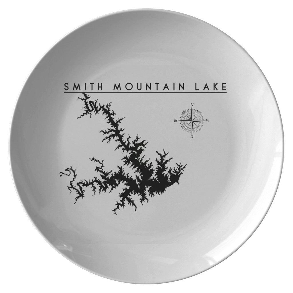 Smith Mountain Lake Plate | Wedding Gift | Printed | Lake Gift Kitchenware 