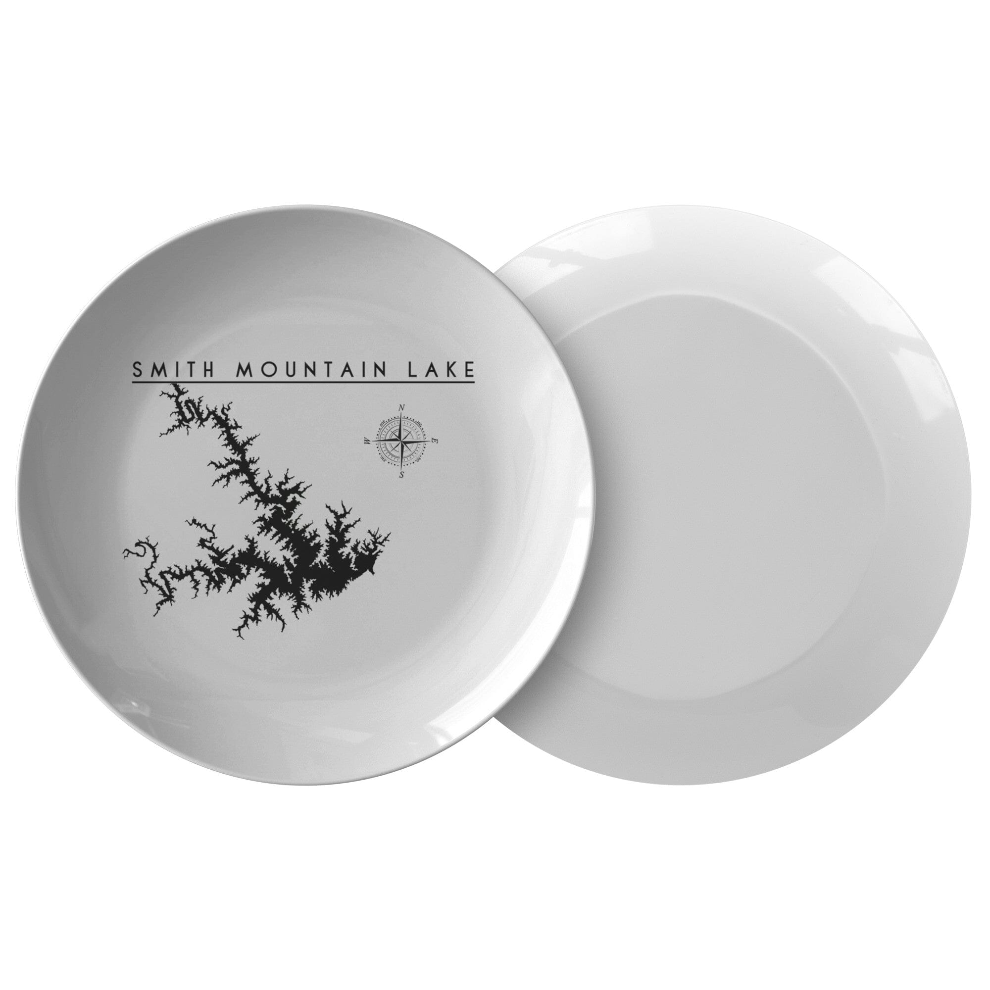 Smith Mountain Lake Plate | Wedding Gift | Printed | Lake Gift Kitchenware Single 