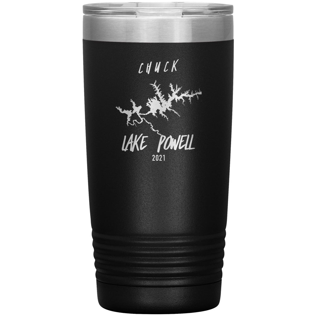 20oz Lake Powell 2021 - Chuck Tumblers Black 