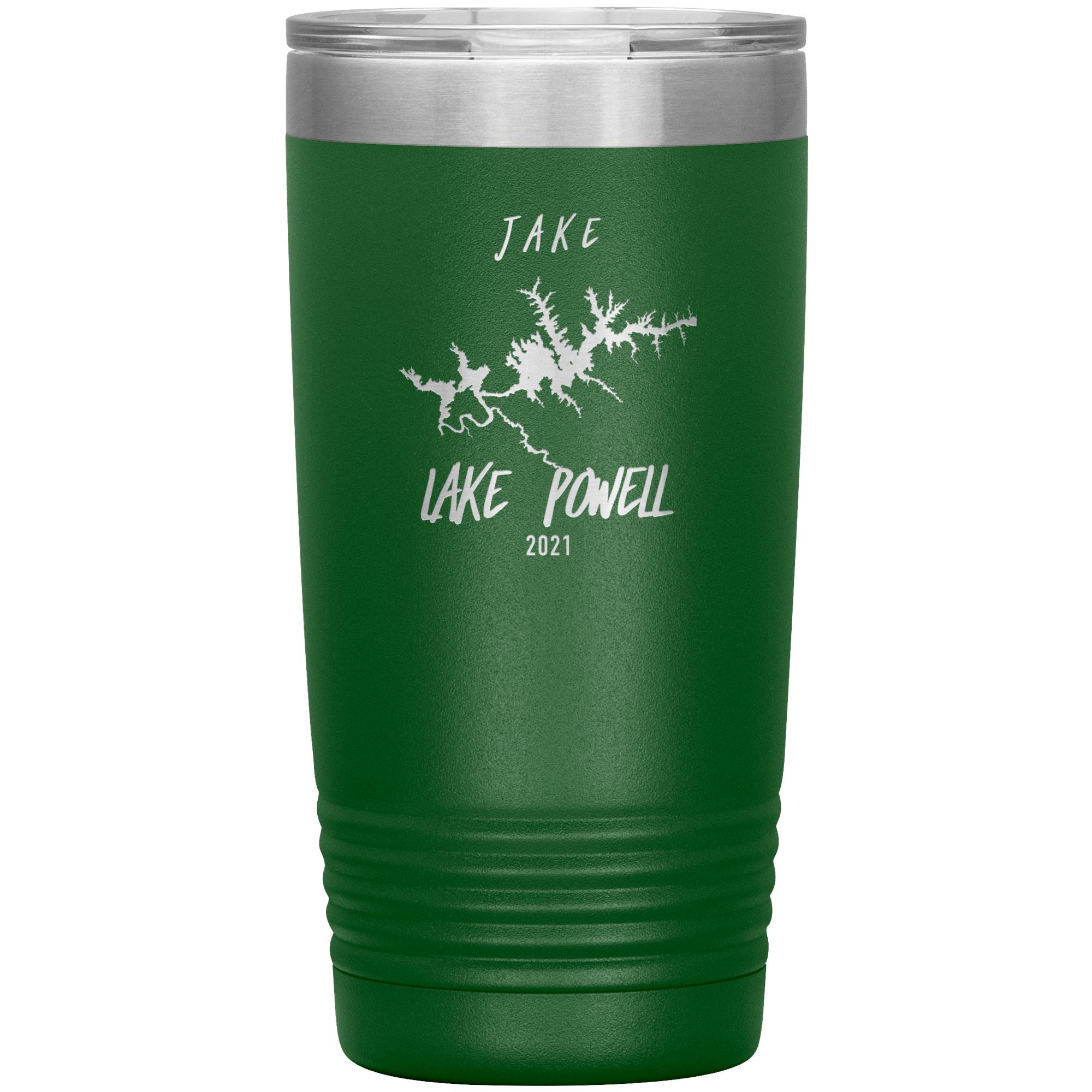 20oz Lake Powell 2021 - Jake Tumblers Green 