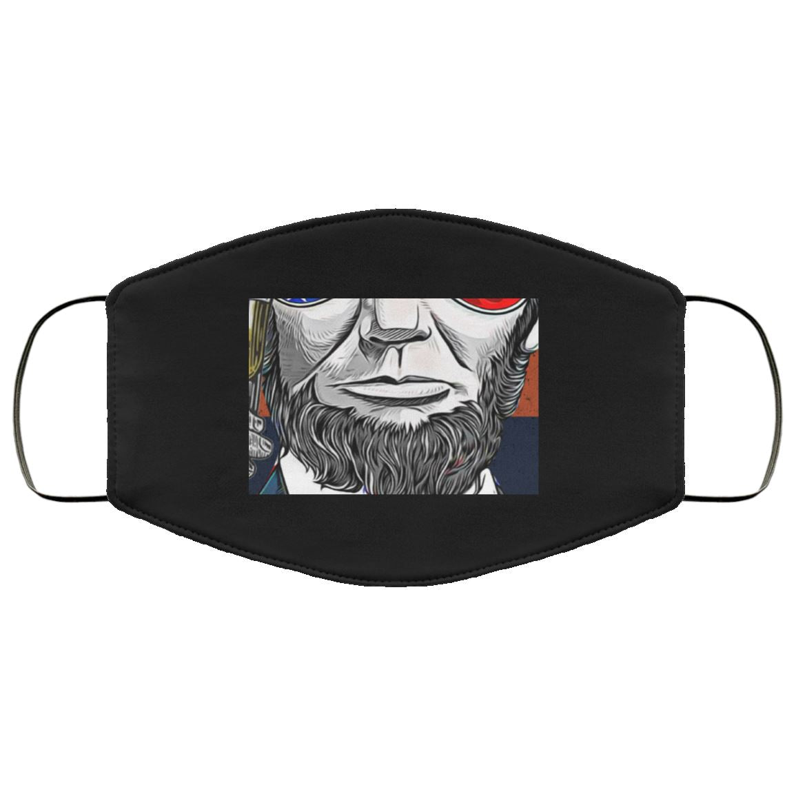 Abe Lincoln Facemask Face Mask - Houseboat Kings