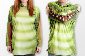 ALLIGATOR Hoodie Chomp Shirt by MOUTHMAN® Kid's Clothing 