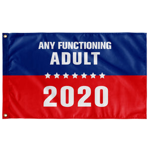Any Functioning Adult 2020 Boat Flag Flags Wall Flag - 36"x60" 