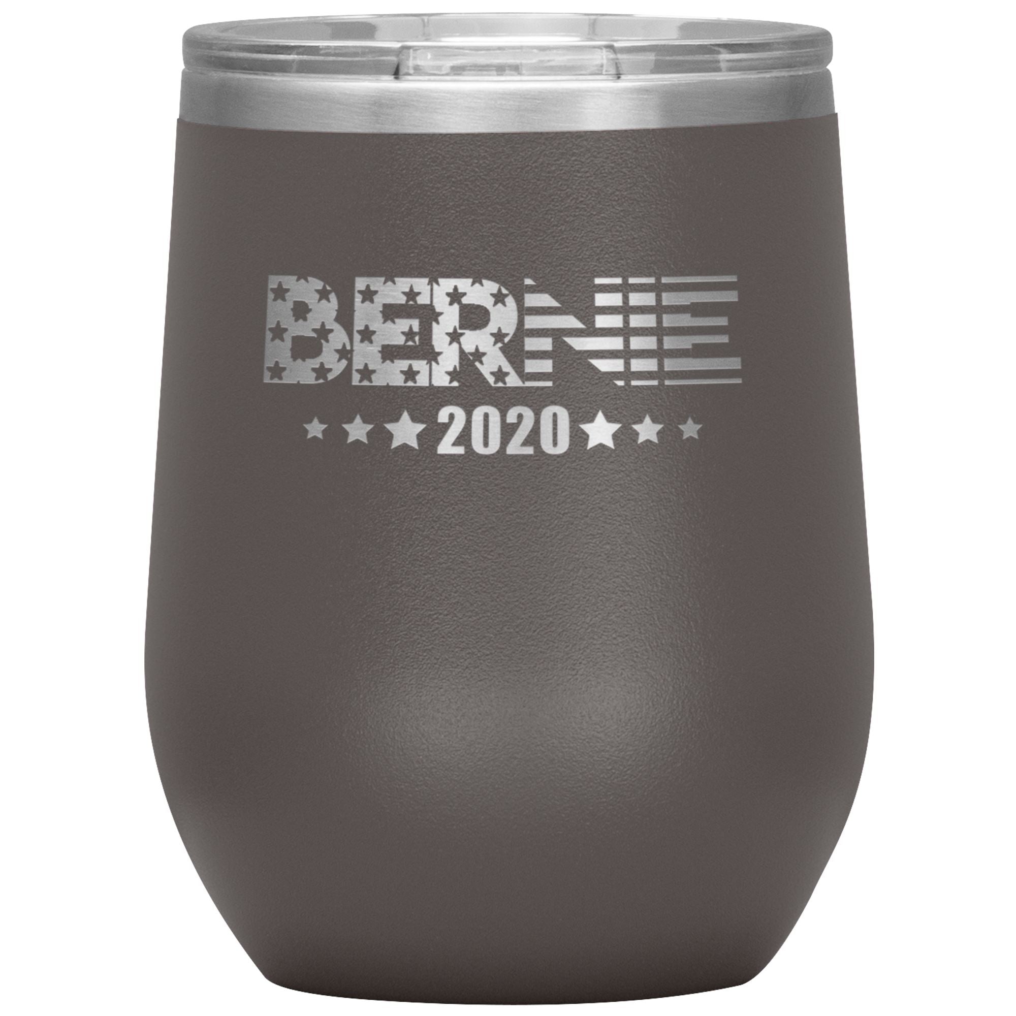 Bernie 2020 12 oz Laser Etched Wine Tumbler - Houseboat Kings