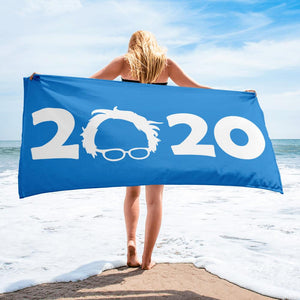 Bernie 2020 Beach Towel - Houseboat Kings