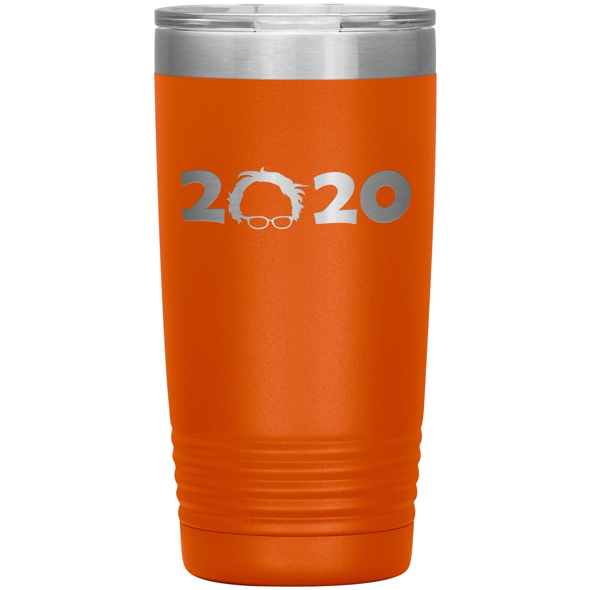 Bernie 2020 With Hair 20oz Laser Etched Tumbler - Houseboat Kings