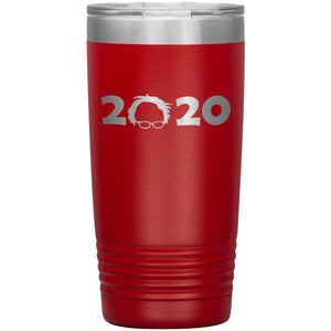 Bernie 2020 With Hair 20oz Laser Etched Tumbler - Houseboat Kings