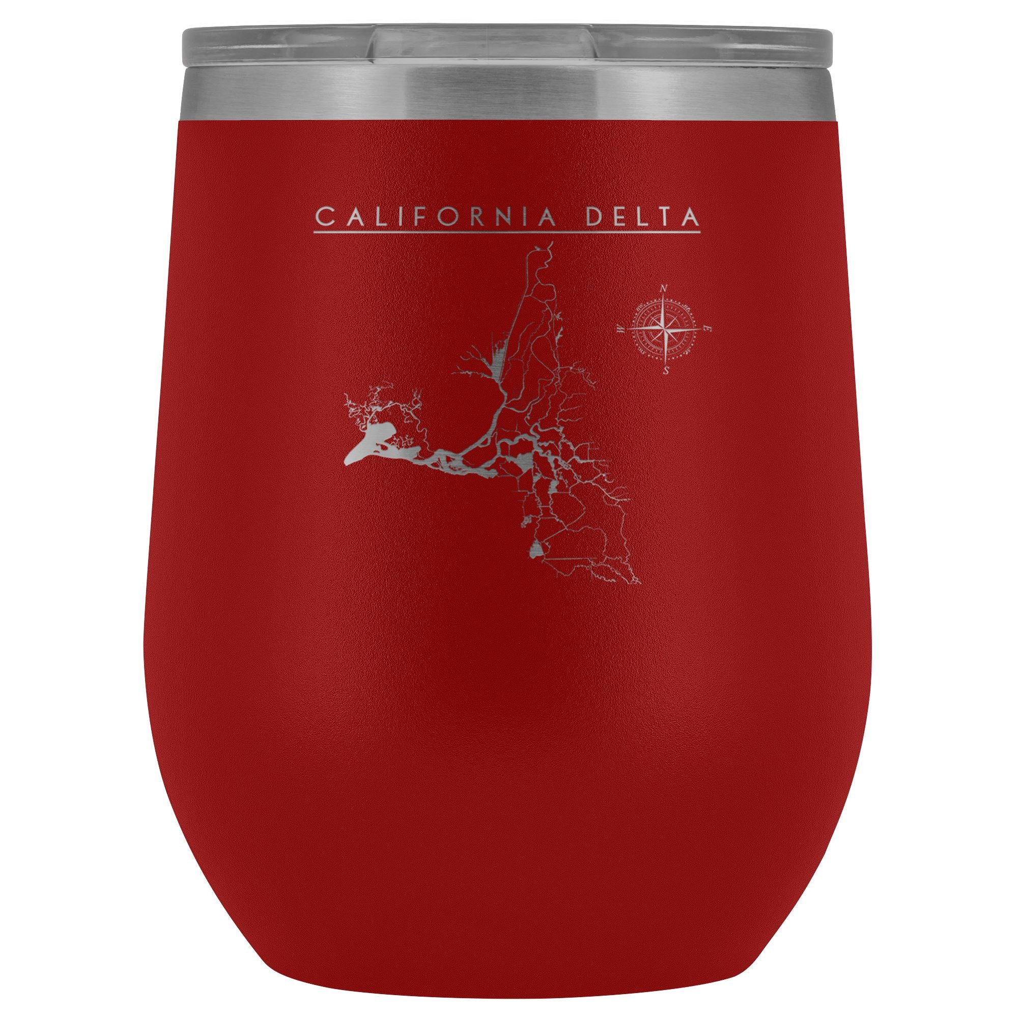 California Delta Wine Tumbler - Houseboat Kings