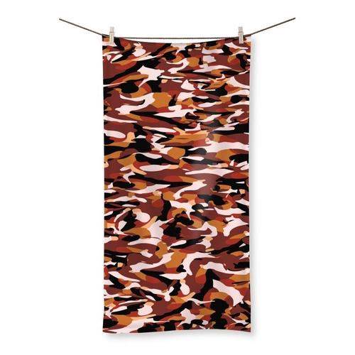 Camofludge 1 Beach Towel Towels & Robes 19.7"x39.4" 