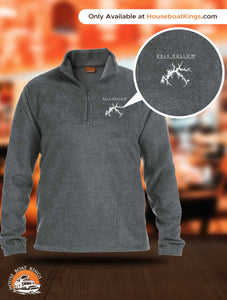 Dale Hollow Embroidered Men's 1/4 Zip Fleece Pullover - Houseboat Kings
