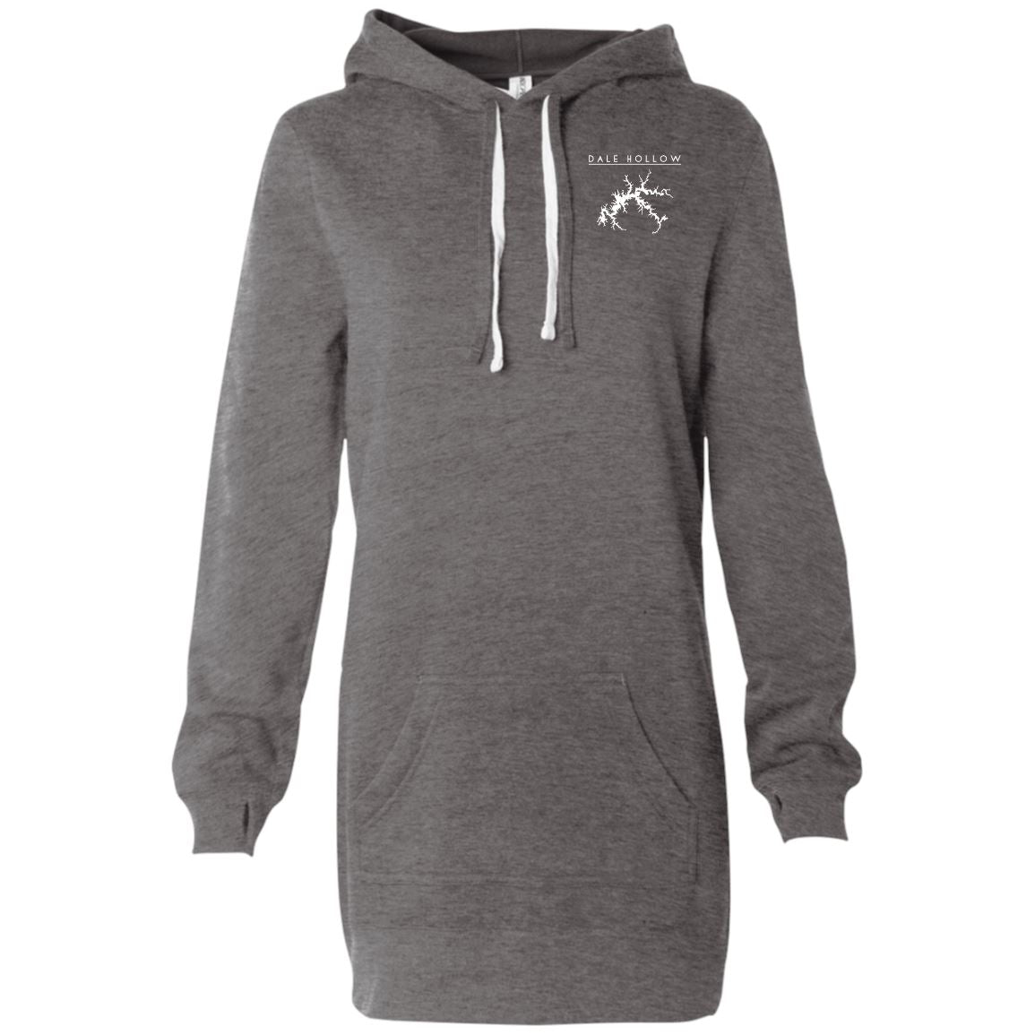 Dale Hollow Embroidered Women's Hooded Pullover Dress - Houseboat Kings