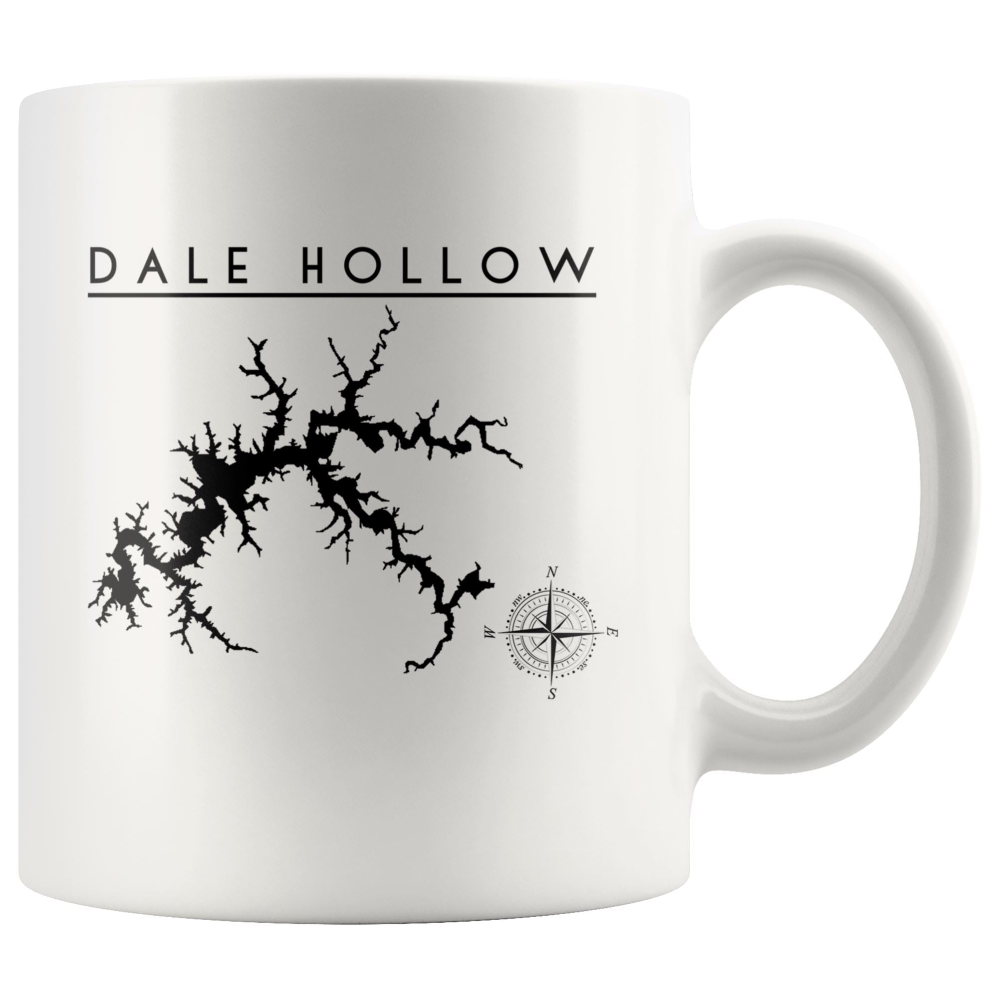 Dale Hollow Lake 11oz Coffee Mug | Printed | Lake Gift | Wedding Gift - Houseboat Kings