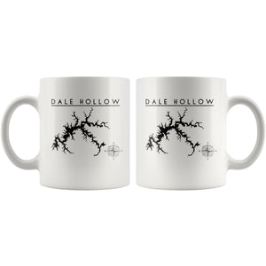 Dale Hollow Lake 11oz Coffee Mug | Printed | Lake Gift | Wedding Gift - Houseboat Kings