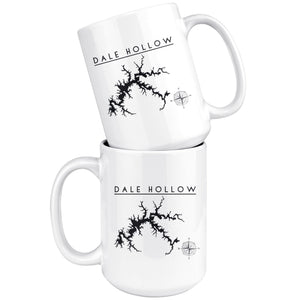 Dale Hollow Lake 15oz Coffee Mug | Printed | Lake Gift - Houseboat Kings