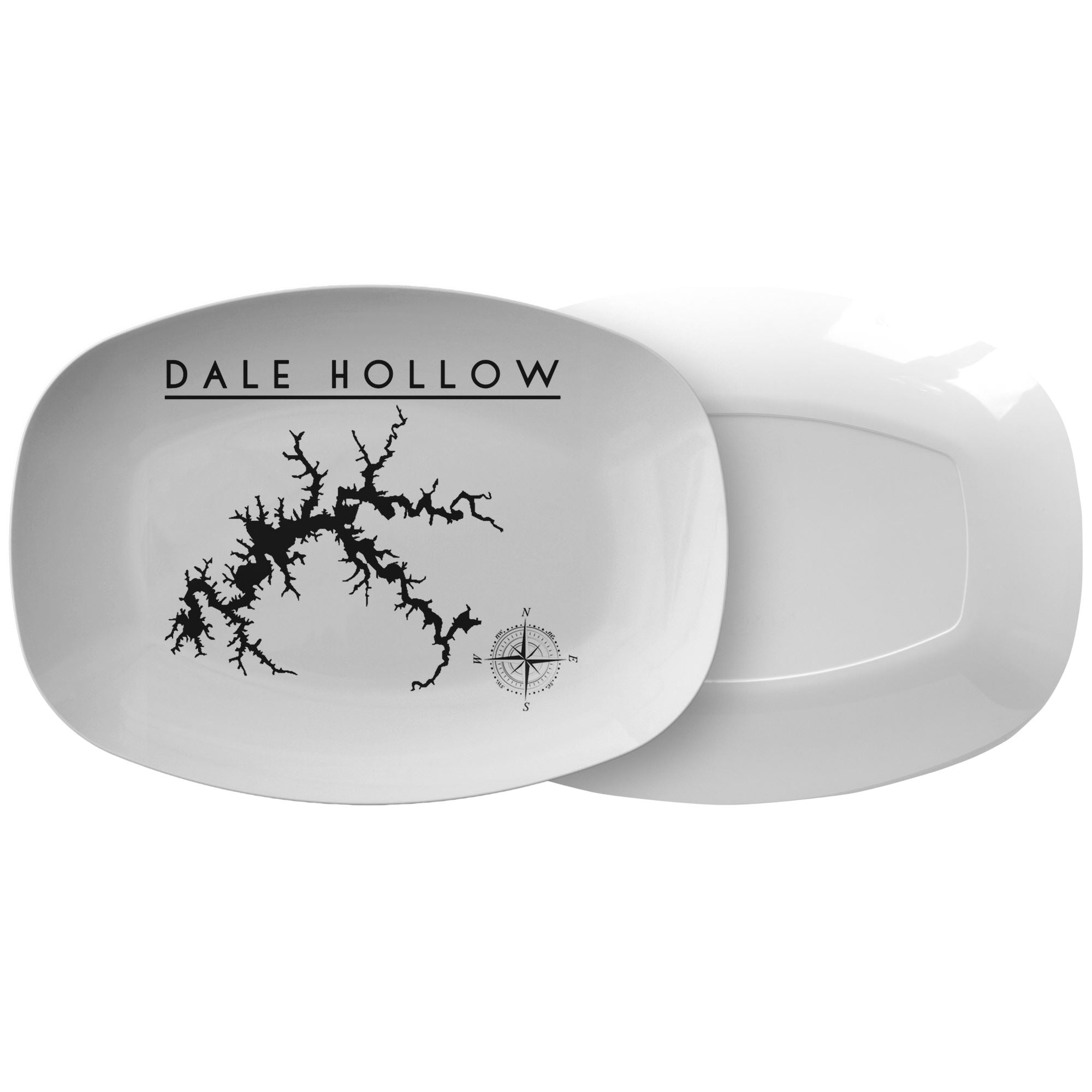 Dale Hollow Lake Serving Platter | Printed | Lake Gift - Houseboat Kings