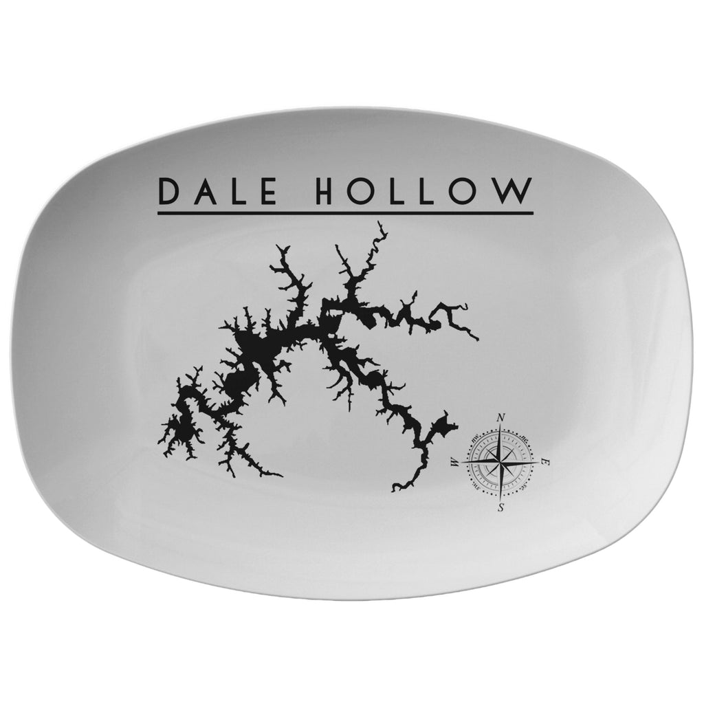 Dale Hollow Lake Serving Platter | Printed | Lake Gift - Houseboat Kings