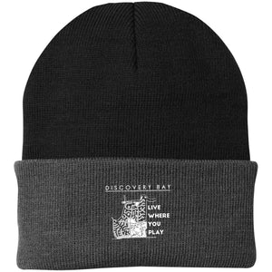 Discovery Bay Embroidered Knit Cap - Houseboat Kings