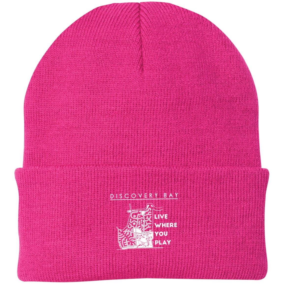 Discovery Bay Embroidered Knit Cap - Houseboat Kings