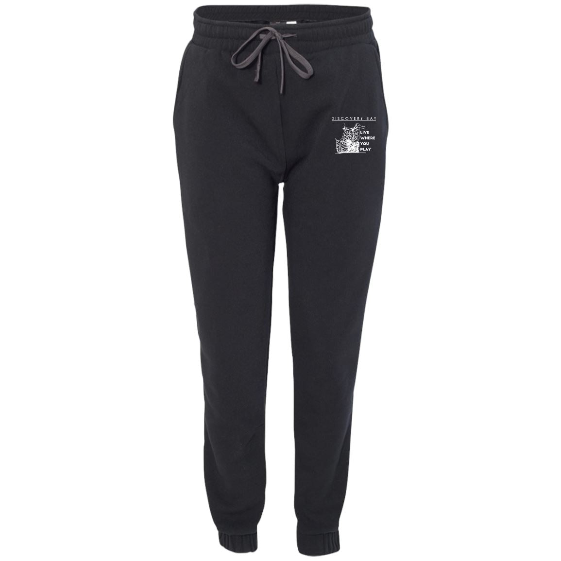 Discovery Bay Embroidered Men's Adult Fleece Joggers - Houseboat Kings
