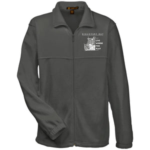Discovery Bay Embroidered Men's Fleece Full-Zip - Houseboat Kings