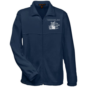 Discovery Bay Embroidered Men's Fleece Full-Zip - Houseboat Kings